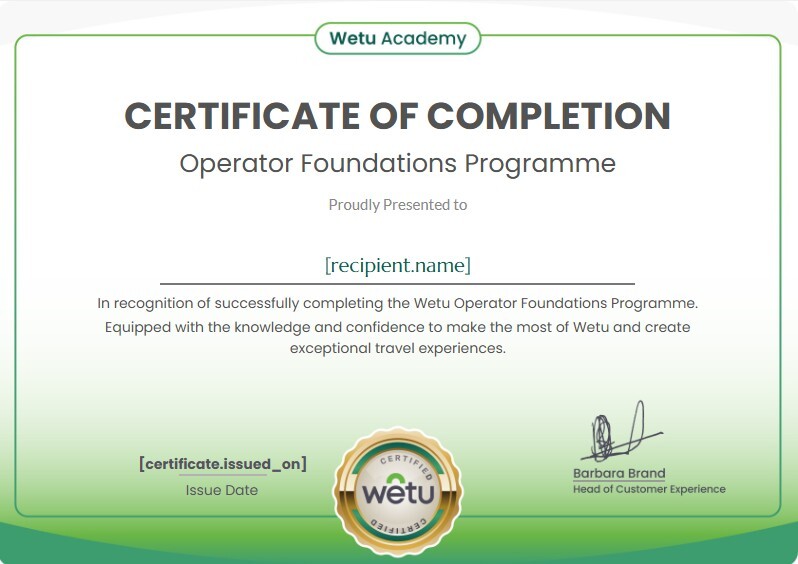 Certificate new